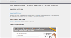 Desktop Screenshot of demandedepret.com